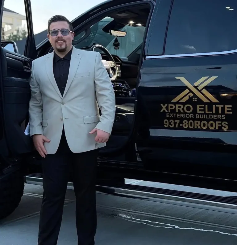 Ryan Sheehan, co-founder of XPRO ELITE, standing beside his XPRO ELITE truck